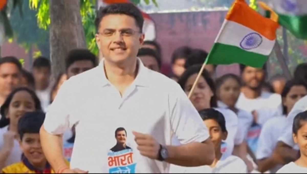 सचिन पायलट का भारत जोड़ो यात्रा पर वीडियो सोशल मीडिया में छाया